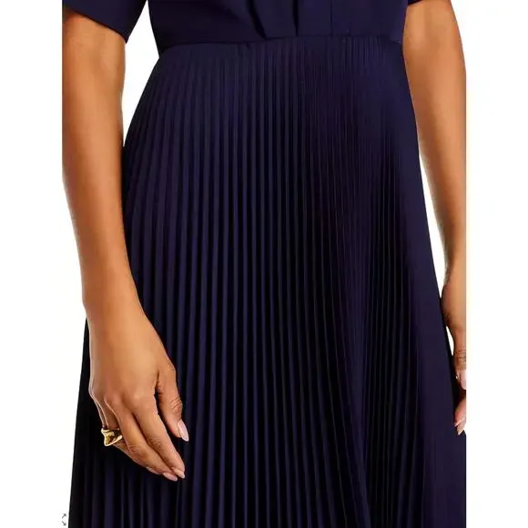 alc blue dress pleated ALC Delfina Matte Pleated Dress Aqua Baby Blue